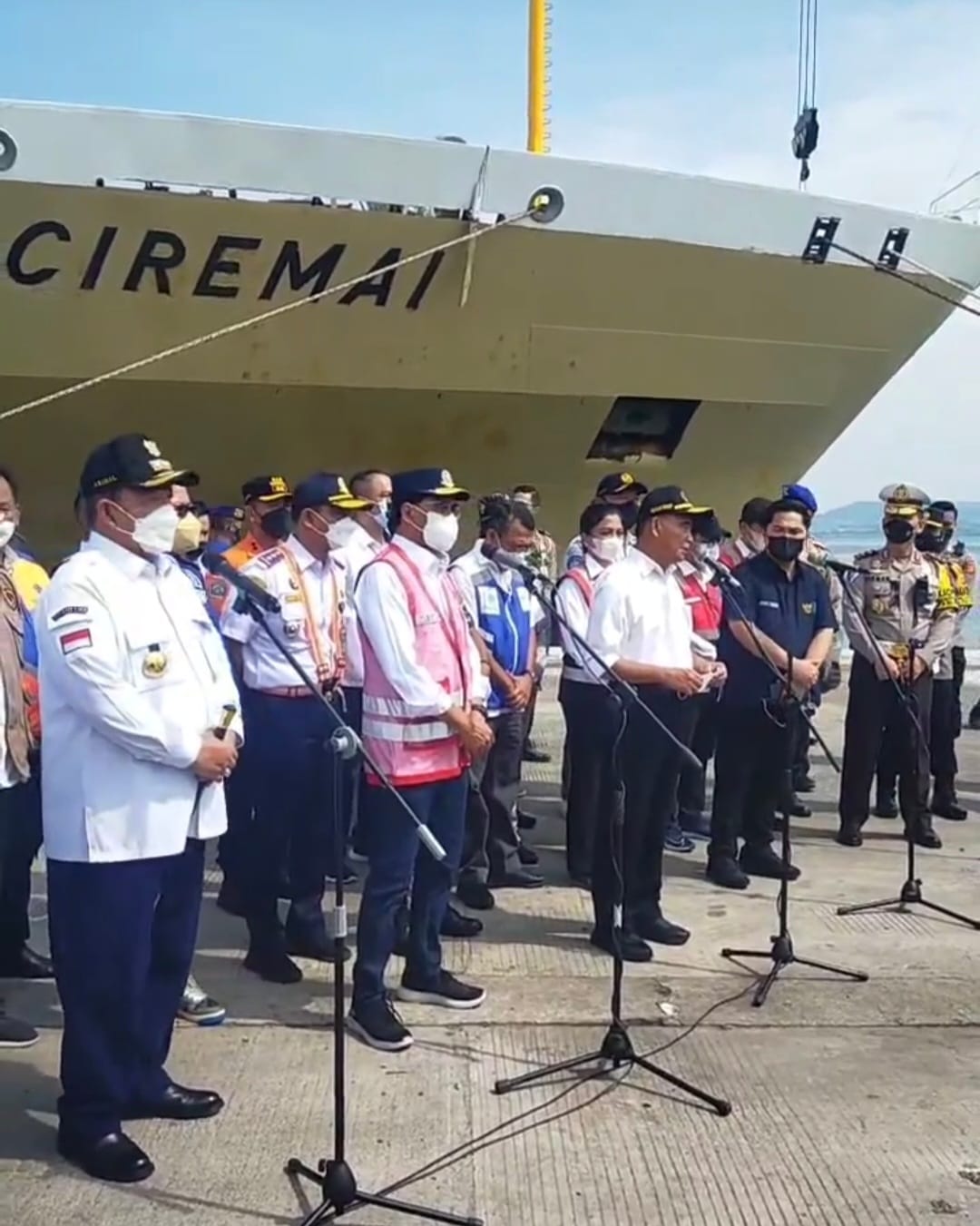 Gubernur Arinal Dampingi Tiga Menteri Tinjau Pelabuhan Panjang dan Bakauheni, Cek Kesiapan Arus Balik