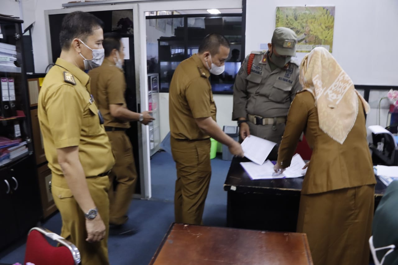 Pemprov Lampung Gelar Sidak pada Hari Pertama Kerja Usai Libur Lebaran Tahun 2022