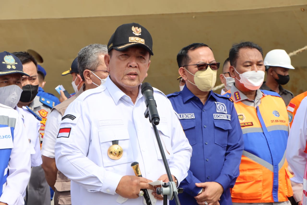 Gubernur Arinal : Pelabuhan Panjang Alternatif Pelayanan Arus Balik