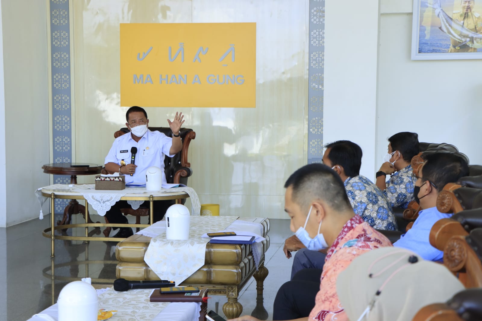 Gubernur Arinal, Pimpin Rapat Koordinasi Penyediaan Minyak Goreng Curah Bersubsidi