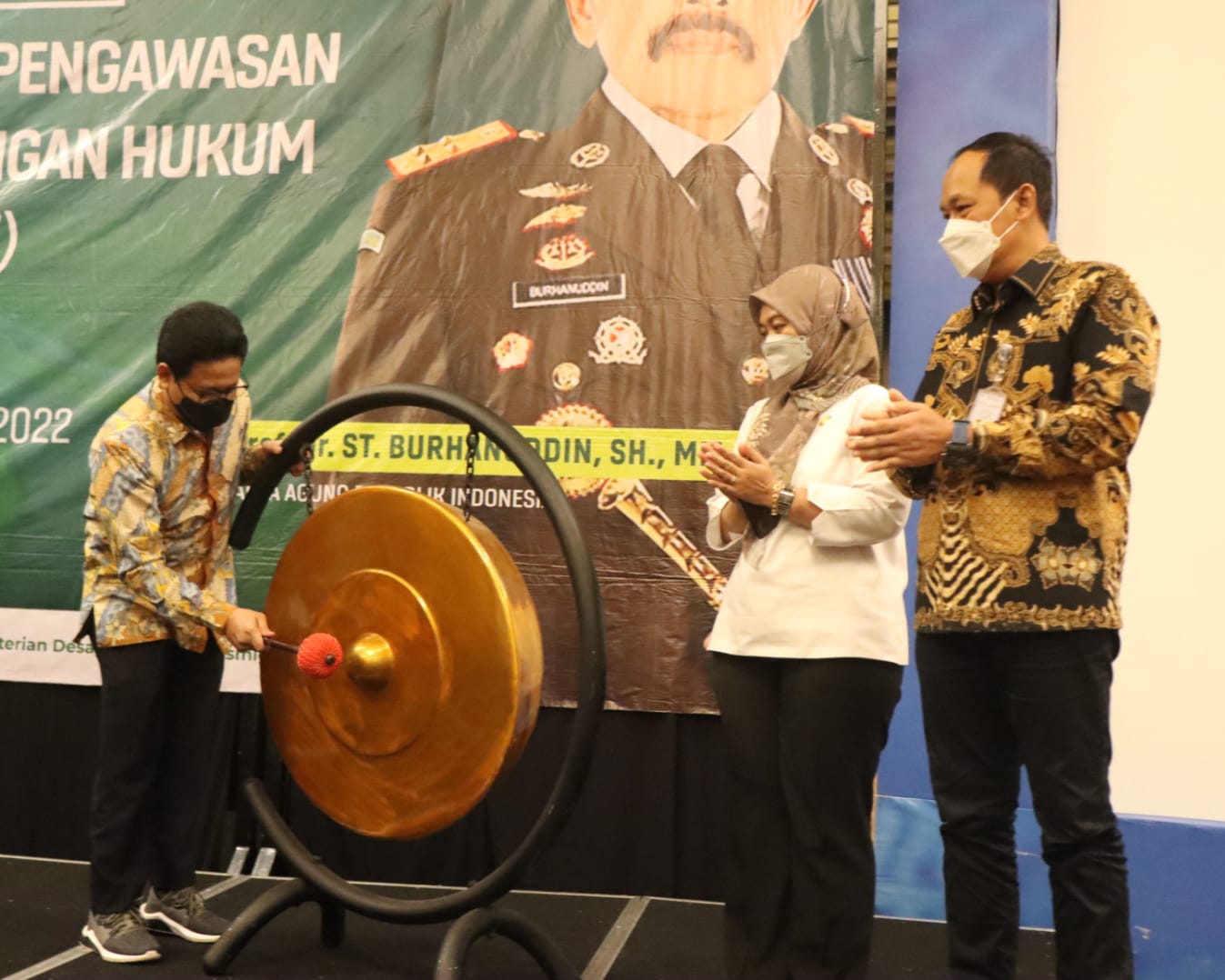 Dampingi Menteri Desa, PDT RI, Wagub Hadiri Pembukaan Sosialisasi Prioritas Penggunaan dan Pengawasan Dana Desa serta Pendampingan Hukum Tahun 2022