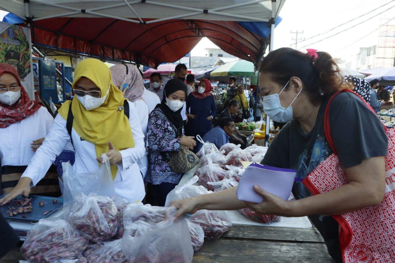 Pemprov Lampung Gelar Operasi Komoditi Cabe dan Bawang Merah Ditiga Lokasi Wilayah Bandar Lampung