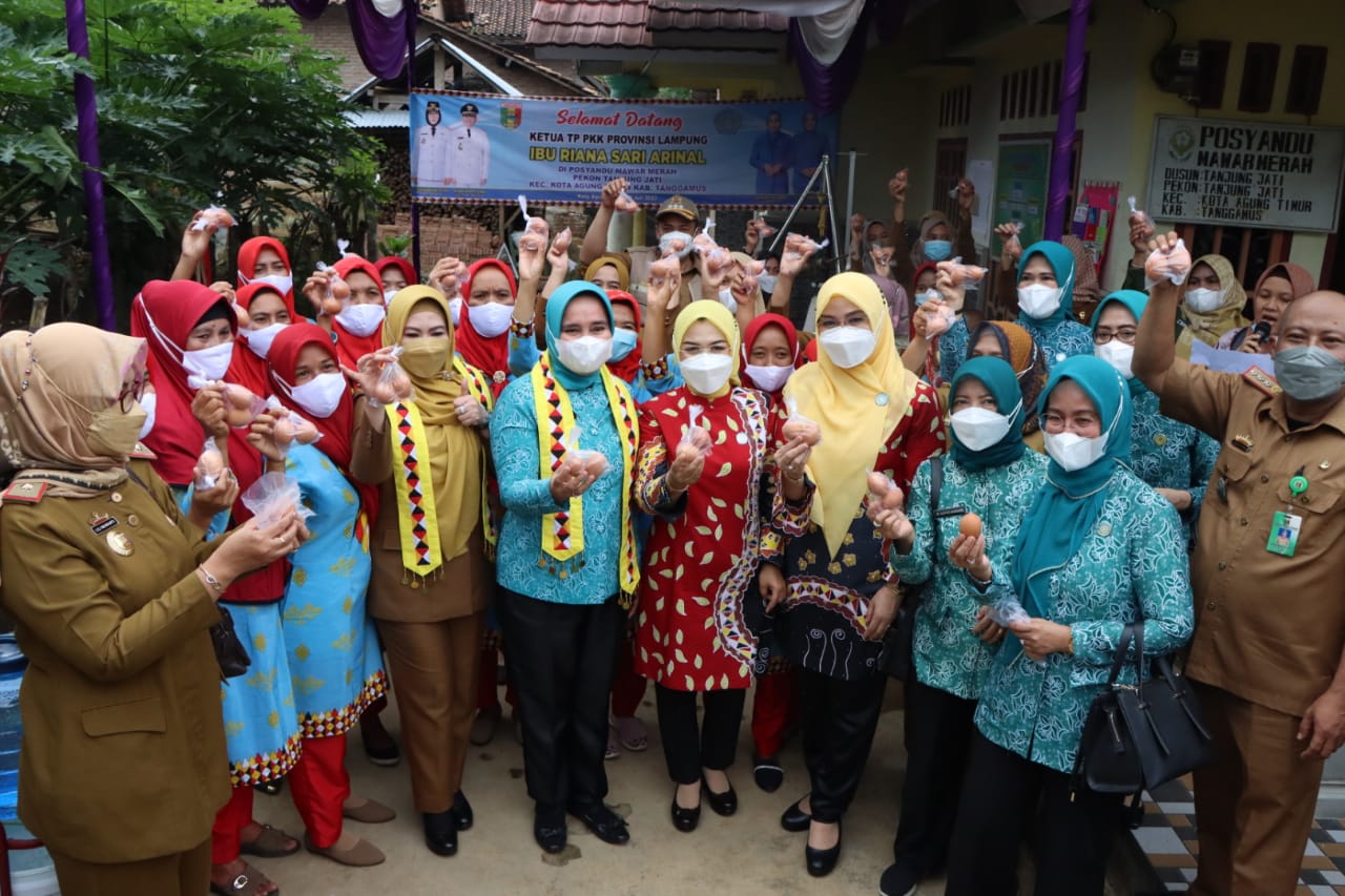 Kunjungan Kerja Ke Kabupaten Tanggamus, Riana Sari Tekankan Pentingnya Asupan Makanan Bergizi dan Pendidikan Anak Sejak Dini