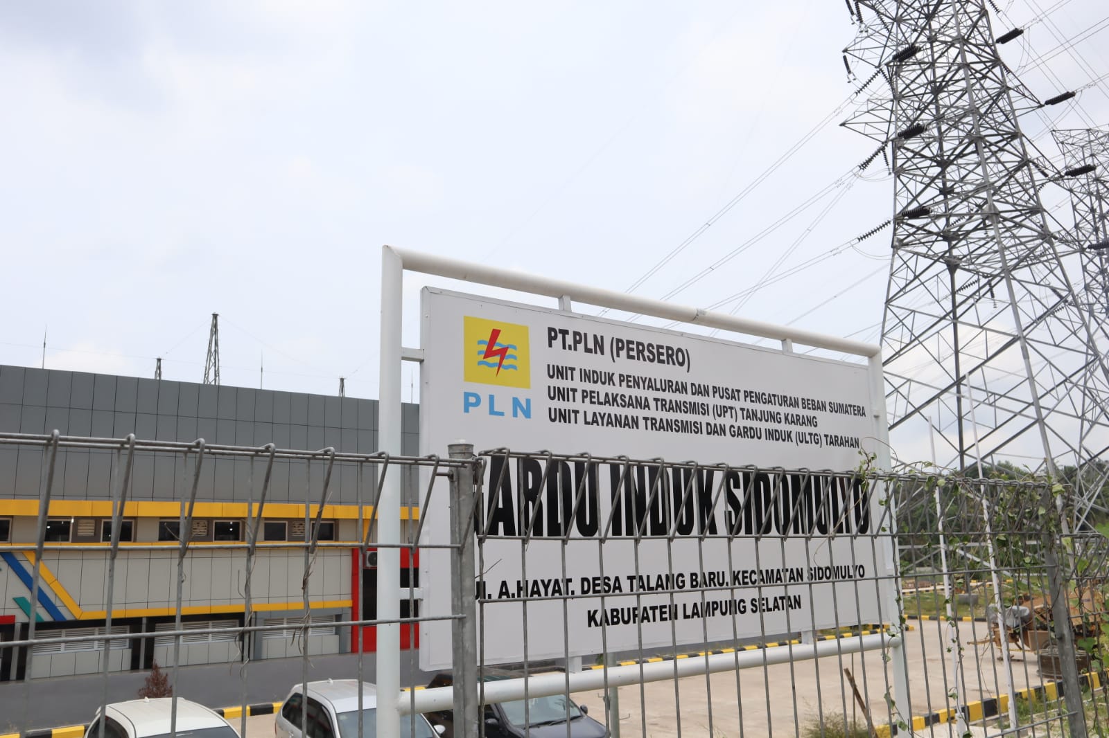 Gardu Induk Sidomulyo berkapasitas 60 MVA siap menopang kawasan industri di Lampung Selatan