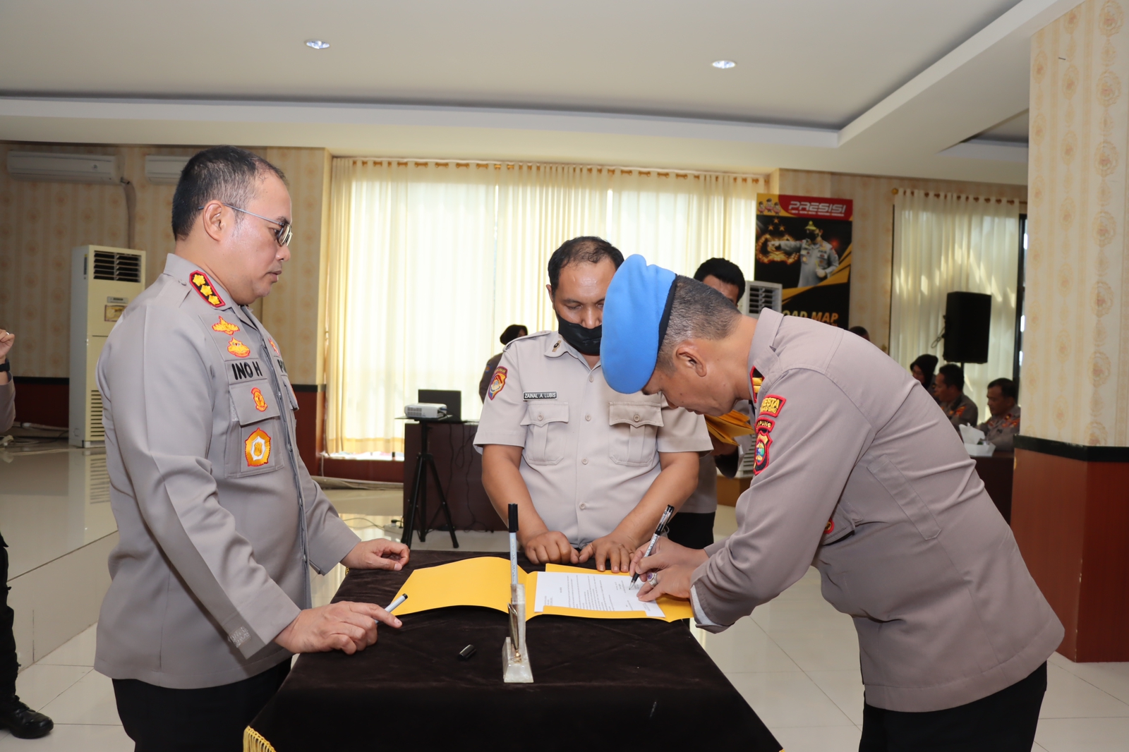 Polresta Bandar Lampung Gelar Sosialisasi DIPA Dan Penandatanganan Pakta Integritas Tahun 2023