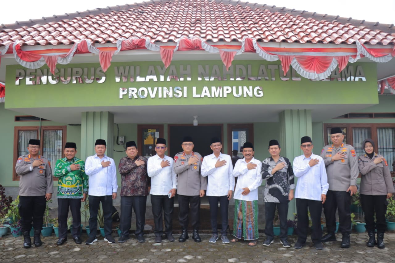Jaga Harkamtibmas Tetap Kondusif, Kapolda Lampung Silahturahmi dengan PWNU Lampung