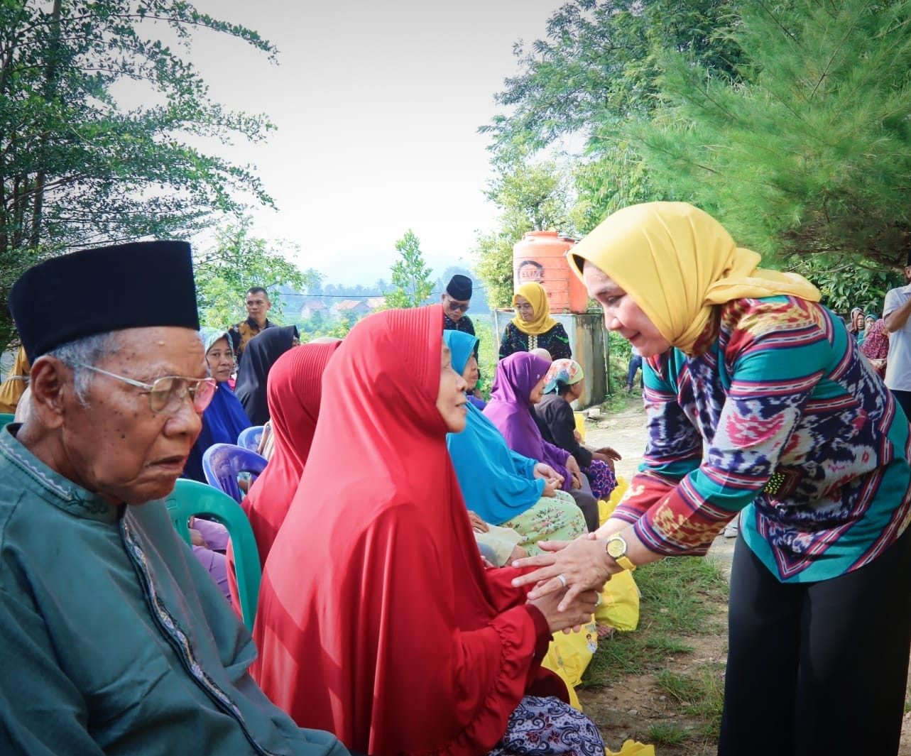 Riana Sari: Pemprov Lampung Peduli Kesejahteraan Lansia Pringsewu