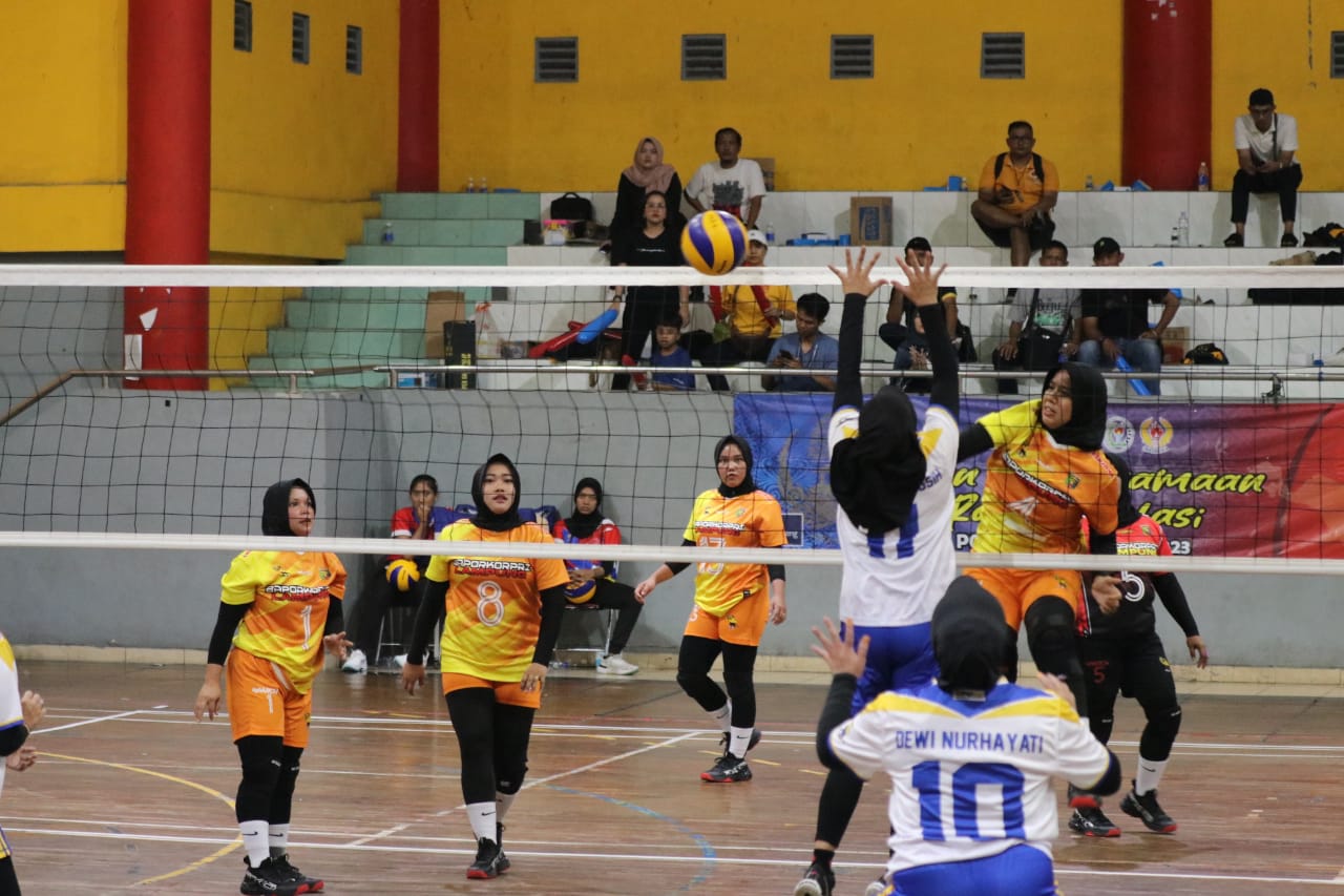 Lomba Hari Pertama PORNAS KORPRI XVI, Kontingen Lampung Melaju Kebabak Berikutnya Pada 6 Cabor