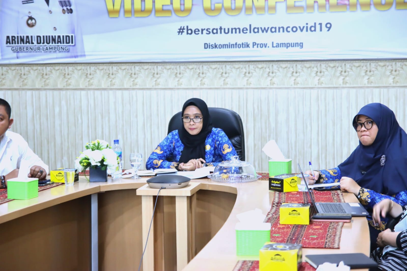 Rakor Inflasi Bersama Mendagri, Pemprov Lampung Terus Berkomitmen Dalam Pengendalian Inflasi Di Daerah