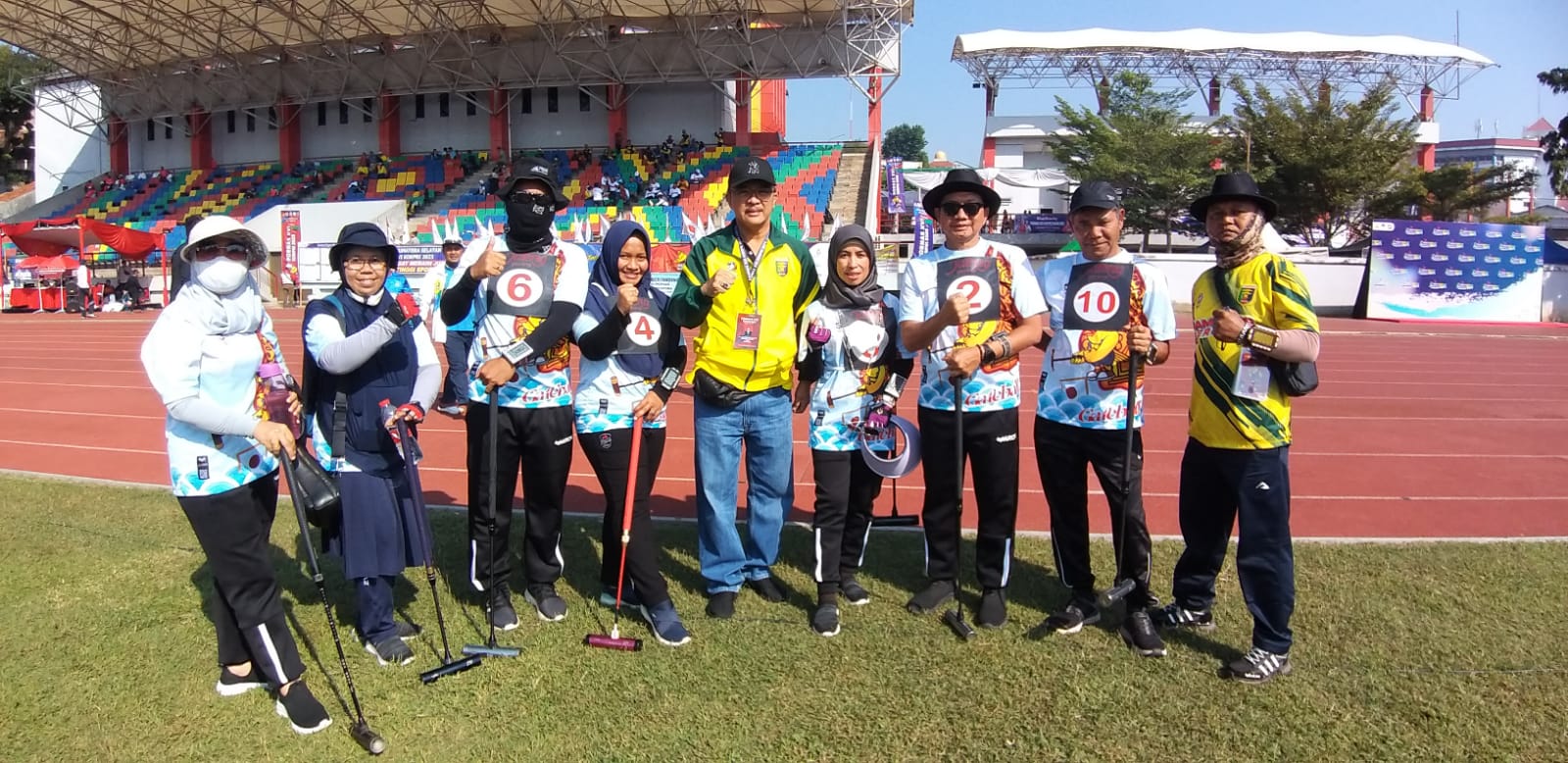 Kontingen Lampung Terus Berjuang Diberbagai Cabang Olahraga PORNAS KORPRI XVI