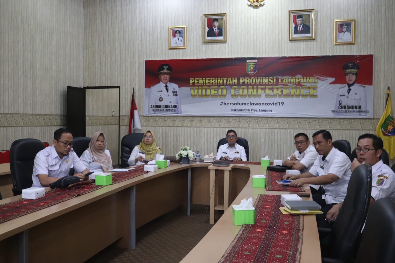 Pemprov Lampung Mengikuti Webinar ke-24 KORPRI Menyapa ASN dengan tema “Semarak Rakernas dan Gebyar HUT KORPRI ke-52”