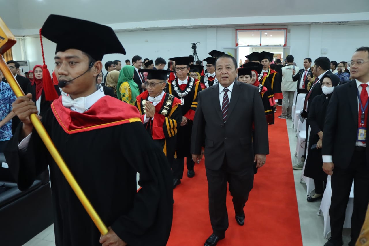 Hadiri Dies Natalis ke-9 ITERA, Gubernur Harapkan Generasi Muda Turut Berkontribusi Dalam Meningkatkan Perekonomian Lampung