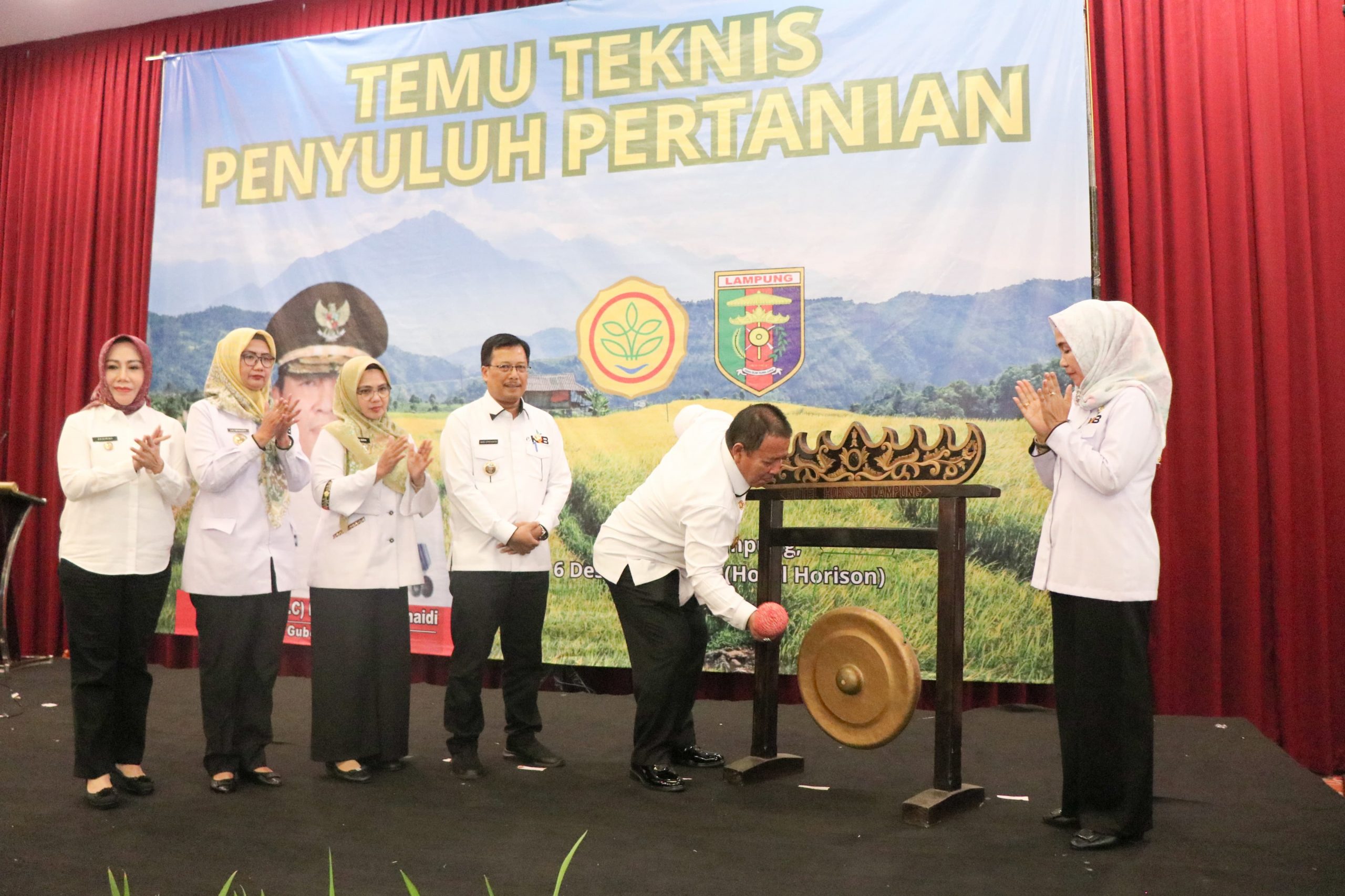 Buka Temu Teknis Penyuluh Pertanian Tahun 2023, Gubernur Arinal Harapkan Penyuluh Bersinergi dan Bangun Pertanian Berbasis Teknologi