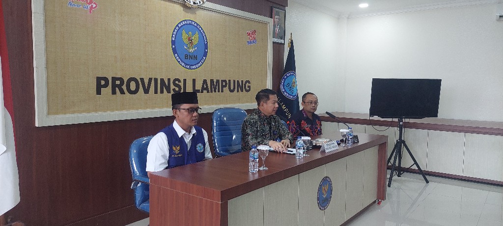 BNNP Lampung Bantah MY Sebagai Honorer BNN Lampung