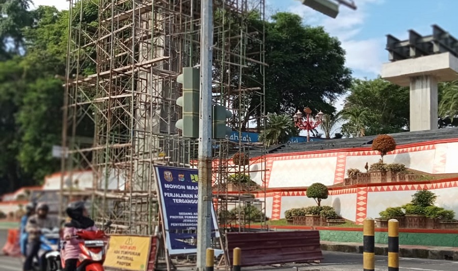 Sekretaris Daerah Kota Bandar Lampung Jelaskan Progres Pembanguan JPO Siger Milenial Kota Bandar Lampung