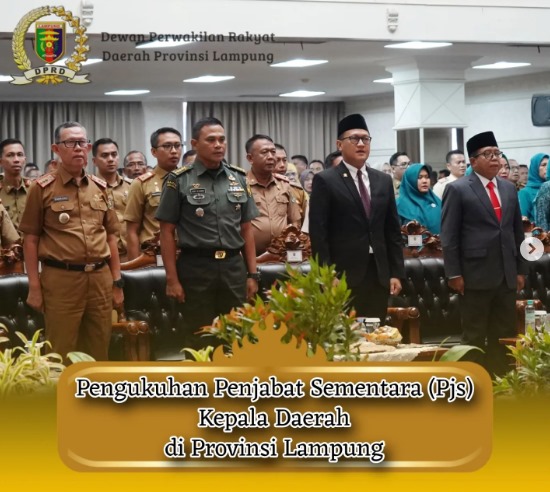 Ahmad Giri Akbar, SE., M.B.A., Menghadiri Acara Pengukuhan PJS