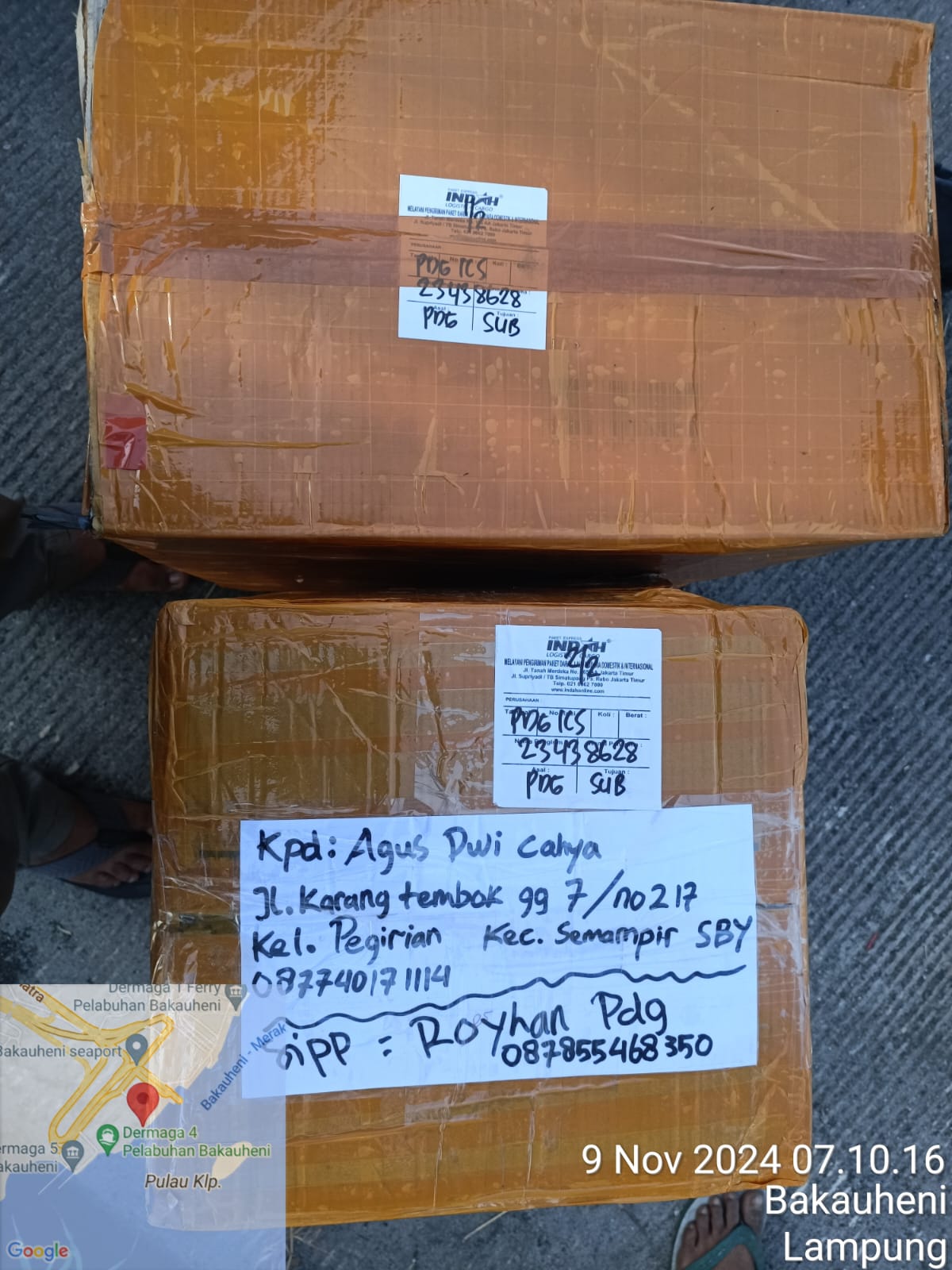 Tim Terpadu Seaport Interdiction Bakauheni Gagalkan Penyelundupan Pekat Ganja dari Mobil Ekspedisi