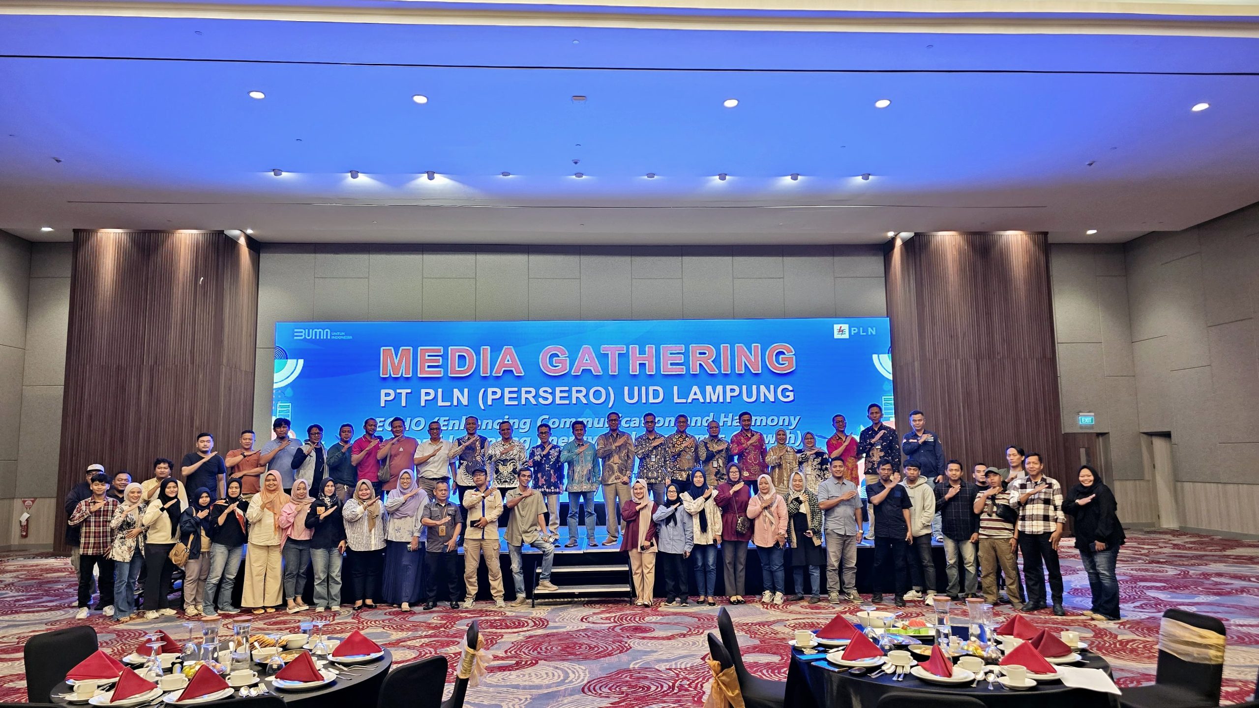 Gelar Media Gathering, PLN UID Lampung mantapkan Kesiapsiagaan Kelistrikan Natal dan Tahun Baru 2025