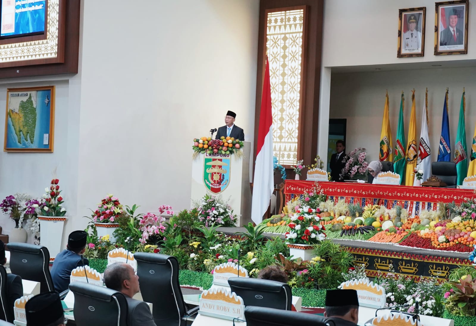 Sampaikan Pidato Perdana, Gubernur Lampung Dorong Pembangunan Lampung Berkontribusi Pada Pencapaian Visi dan Asta Cita Pembangunan Nasional