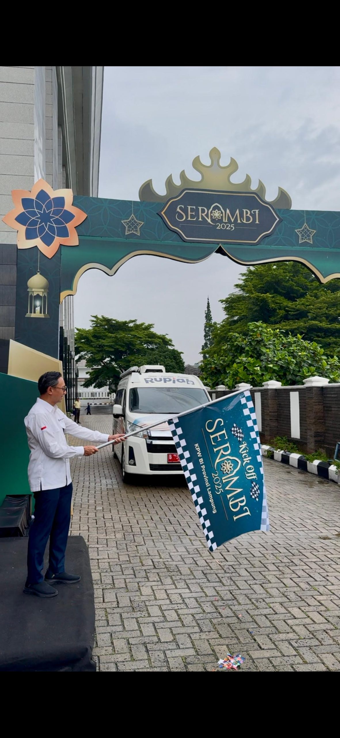 LAYANAN PENUKARAN UANG DIBUKA, BI LAMPUNG HIMBAU MASYARAKAT MEMBIASAKAN TRANSAKSI NONTUNAI