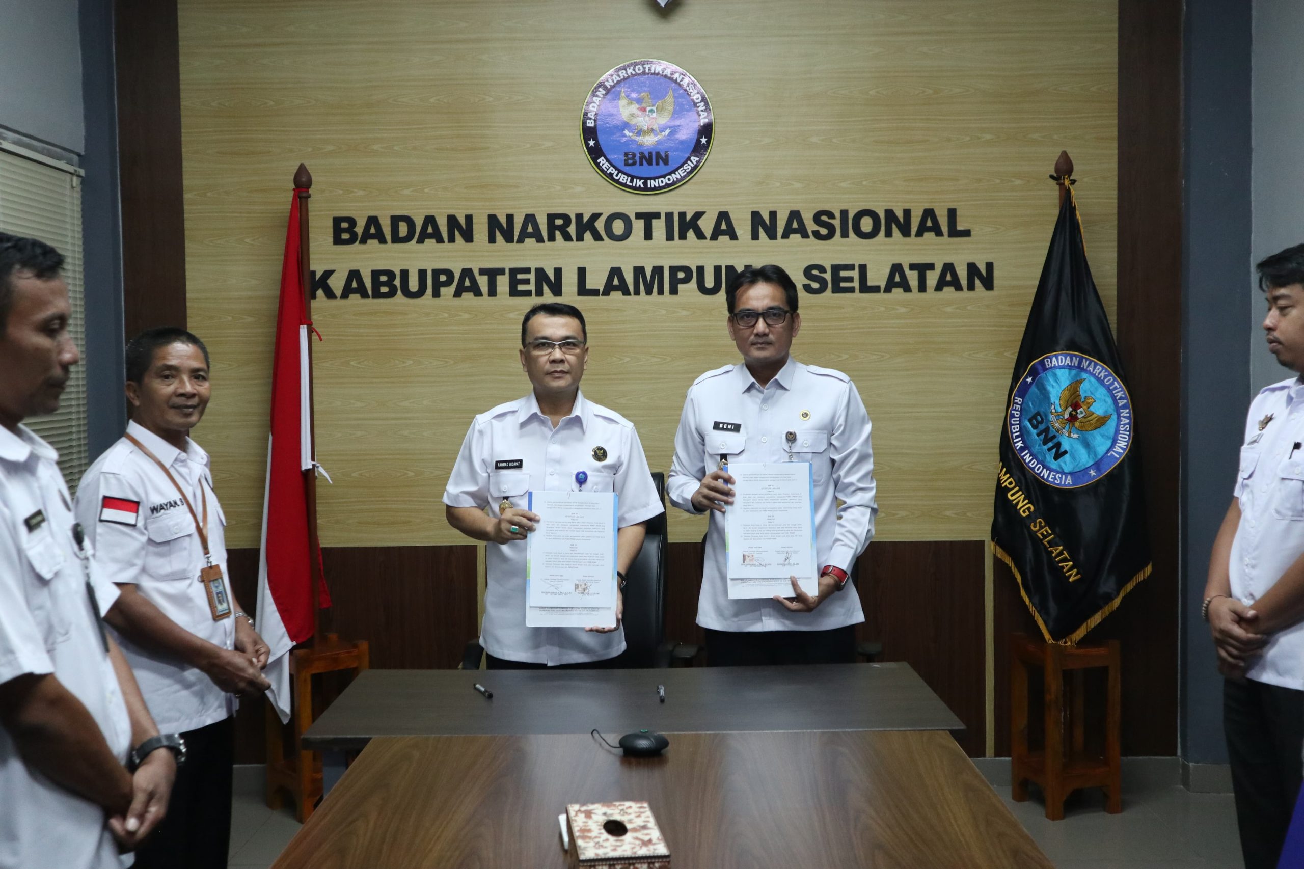 BNNK Lampung Selatan dan Lapas Kelas IIA Kalianda Jalin Kerja Sama untuk Penguatan Program Pencegahan Narkotika