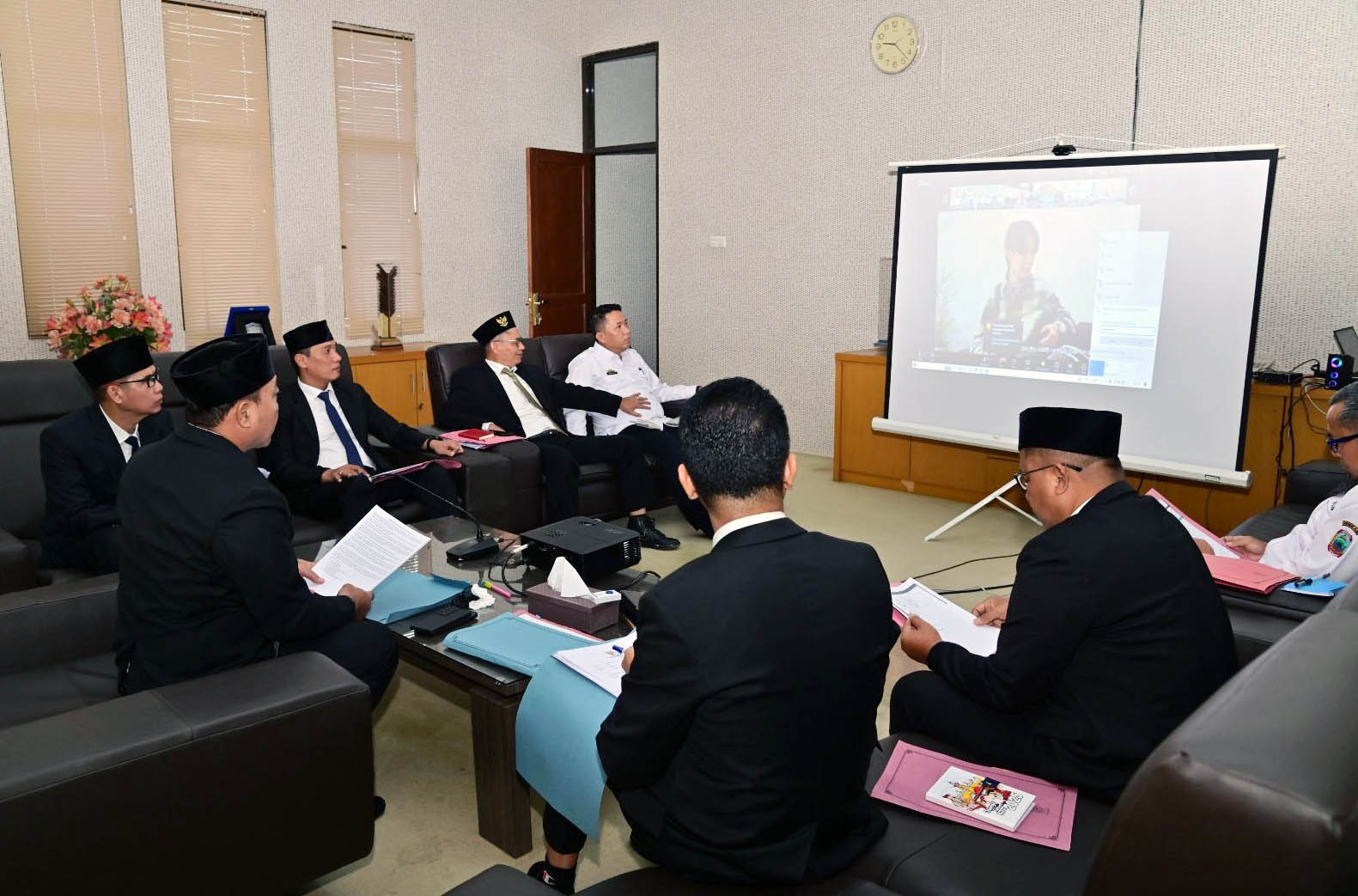 Wabup Syaiful Anwar Hadiri Grand Launching IPKD MCP KPK 2025 Secara Virtual