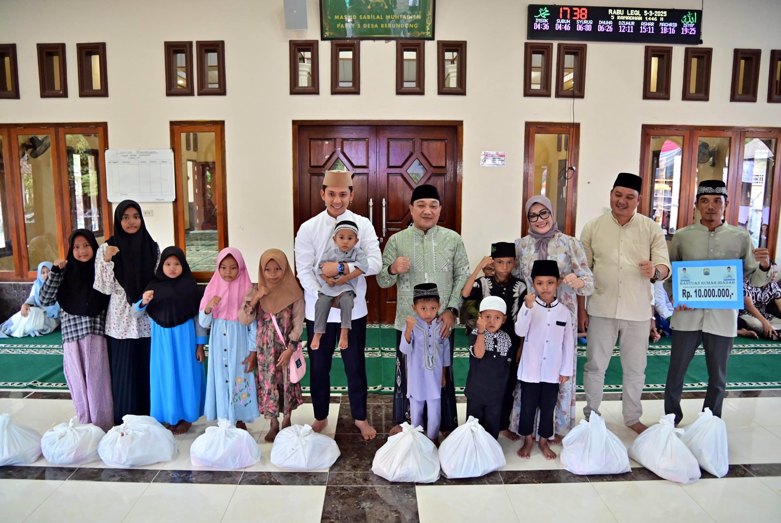 Dihadiri Egi-Syaiful, Kecamatan Ketapang Jadi Lokasi Pertama Safari Ramadan Pemkab Lampung Selatan