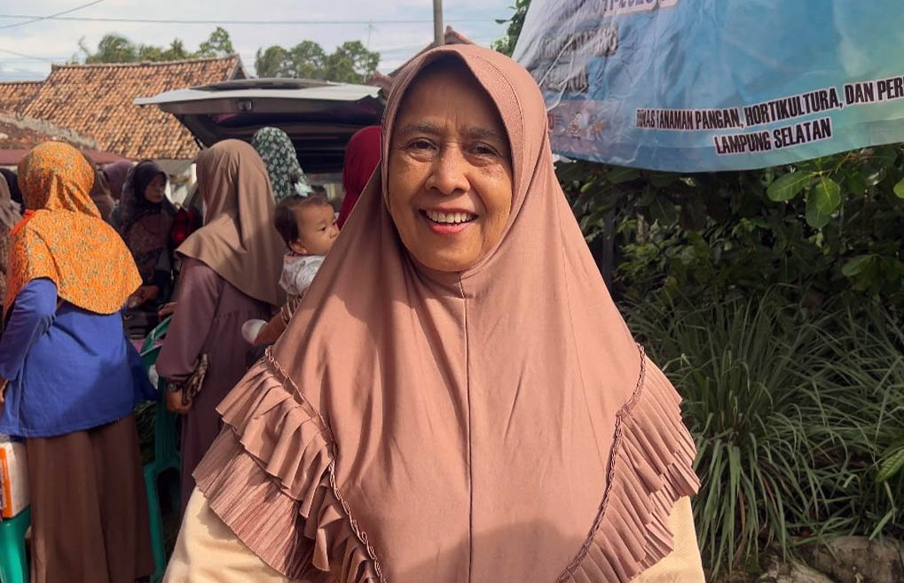 Sediakan Sembako Murah, Operasi Pasar Murah Pemkab Lampung Selatan di Kecamatan Kalianda Diserbu Warga