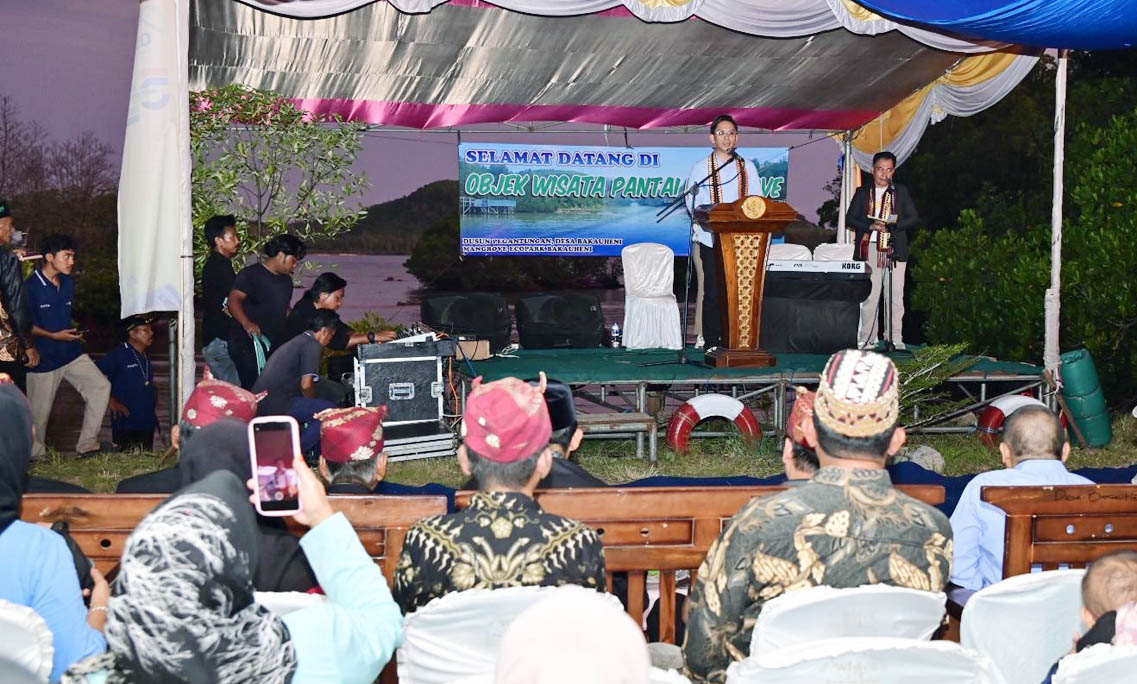 Bupati Egi Resmi Buka Objek Wisata Mangrove ECO Park Bakauheni