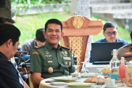 Danrem 043/Gatam Siap Dukung Kebijakan dan Program Pembangunan di Provinsi Lampung