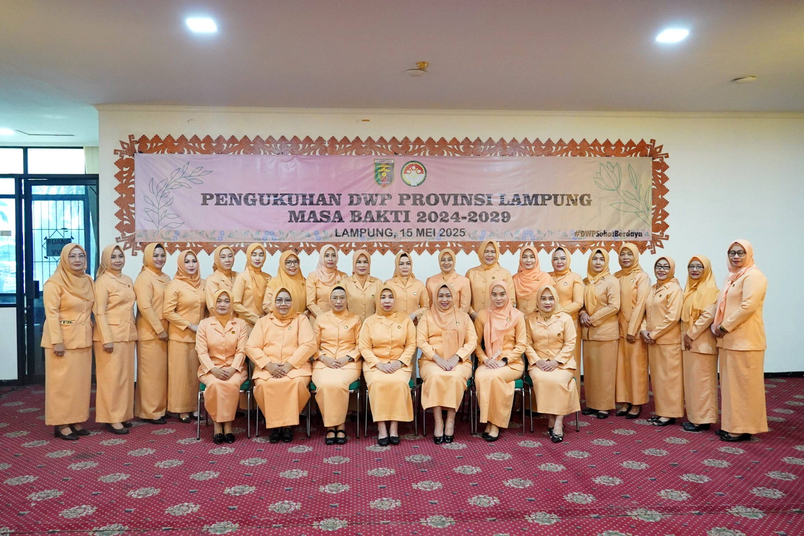 DWP Provinsi Lampung Dikukuhkan, Siap Wujudkan Perempuan “Sehat dan Berdaya”