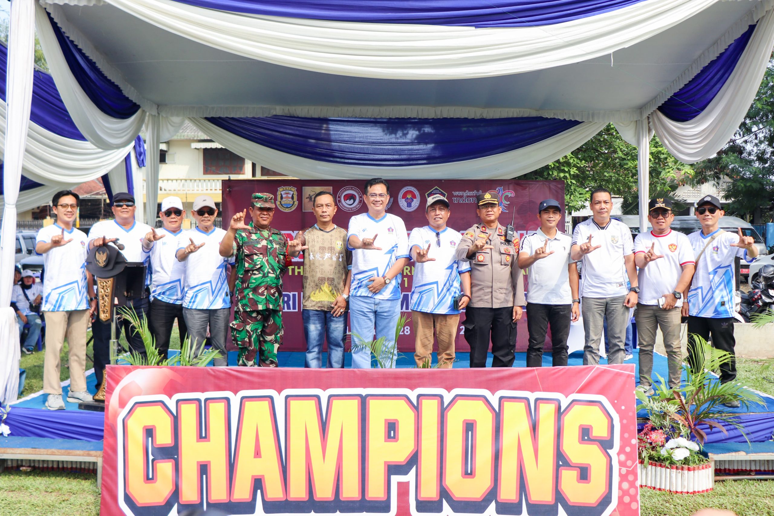 Kejurnas KWRI Cup II, Pemprov Lampung Dorong Ekosistem Sepak Bola Sejak Dini