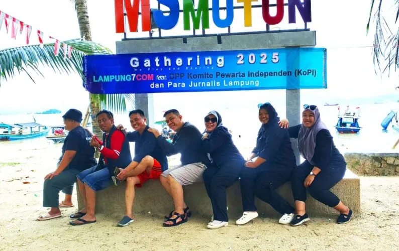 Gathering Awak Media Bersama DPP KoPI, Ajak Jurnalis Lampung Bangun Kekompakan