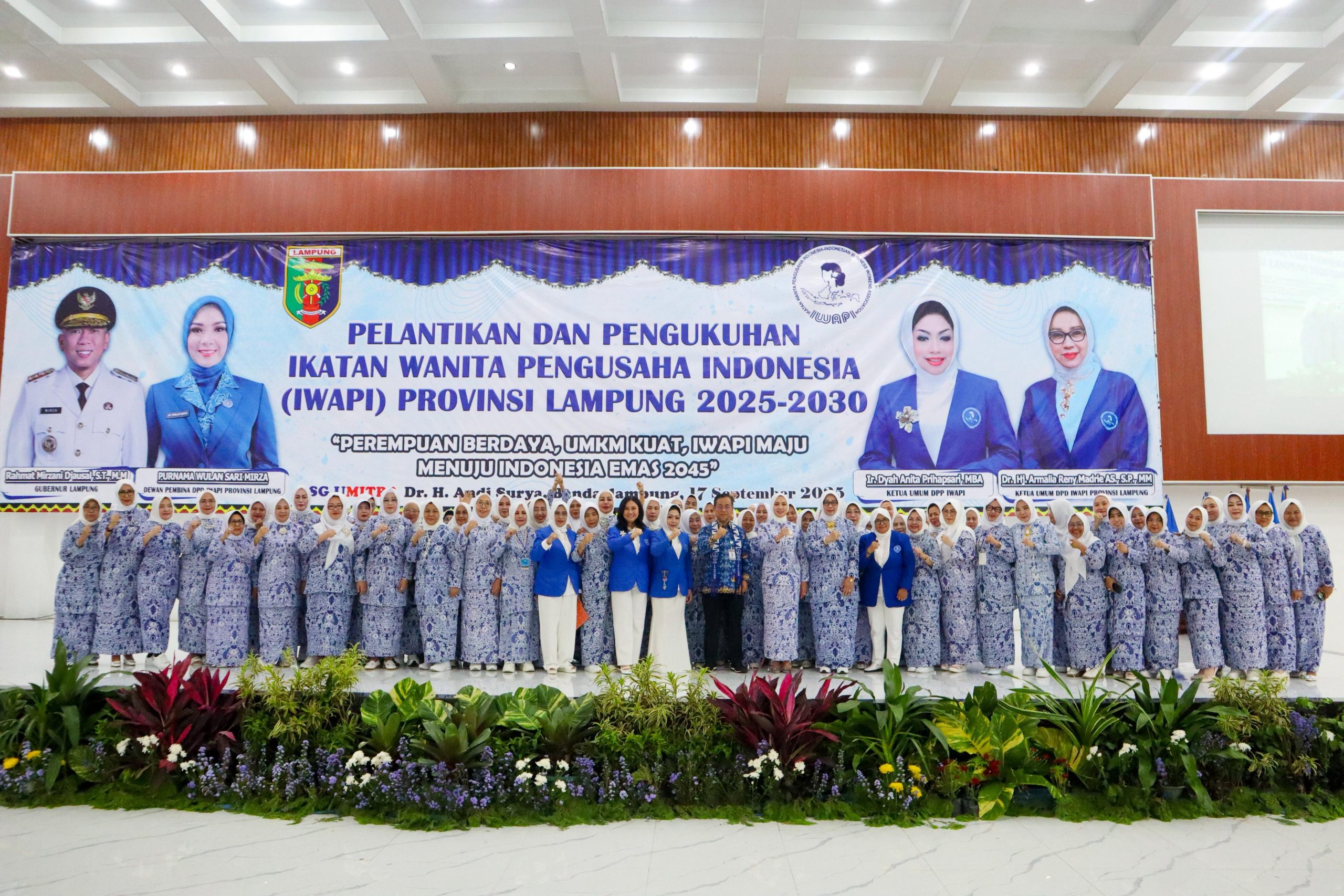 Pemprov Lampung Dorong Peran IWAPI dalam Memajukan UMKM dan Ekonomi Daerah