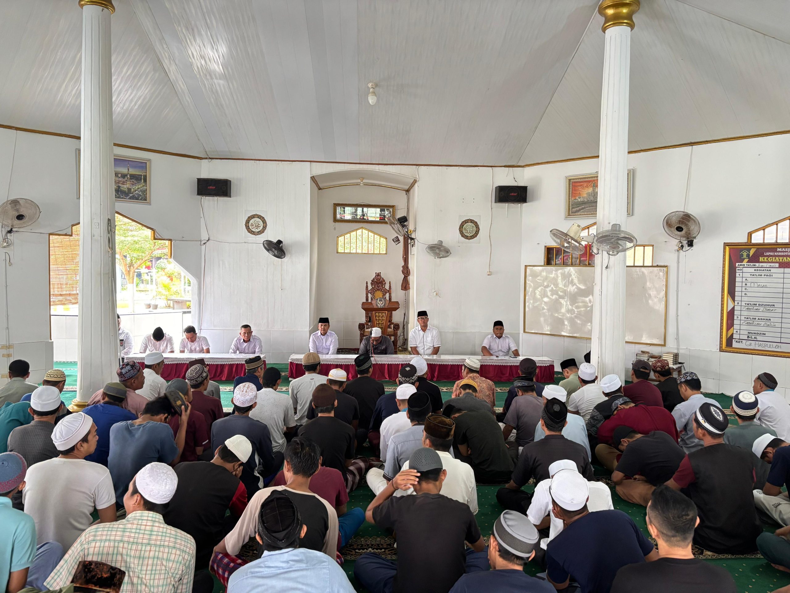 Lapas Narkotika Bandar Lampung Panjatkan Doa Bersama untuk Indonesia