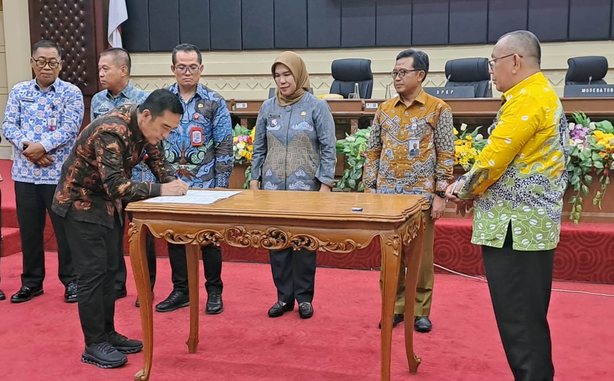 lampung selatan raih apresiasi gubernur atas penyelesaian 100 persen tindak lanjut pengawasan