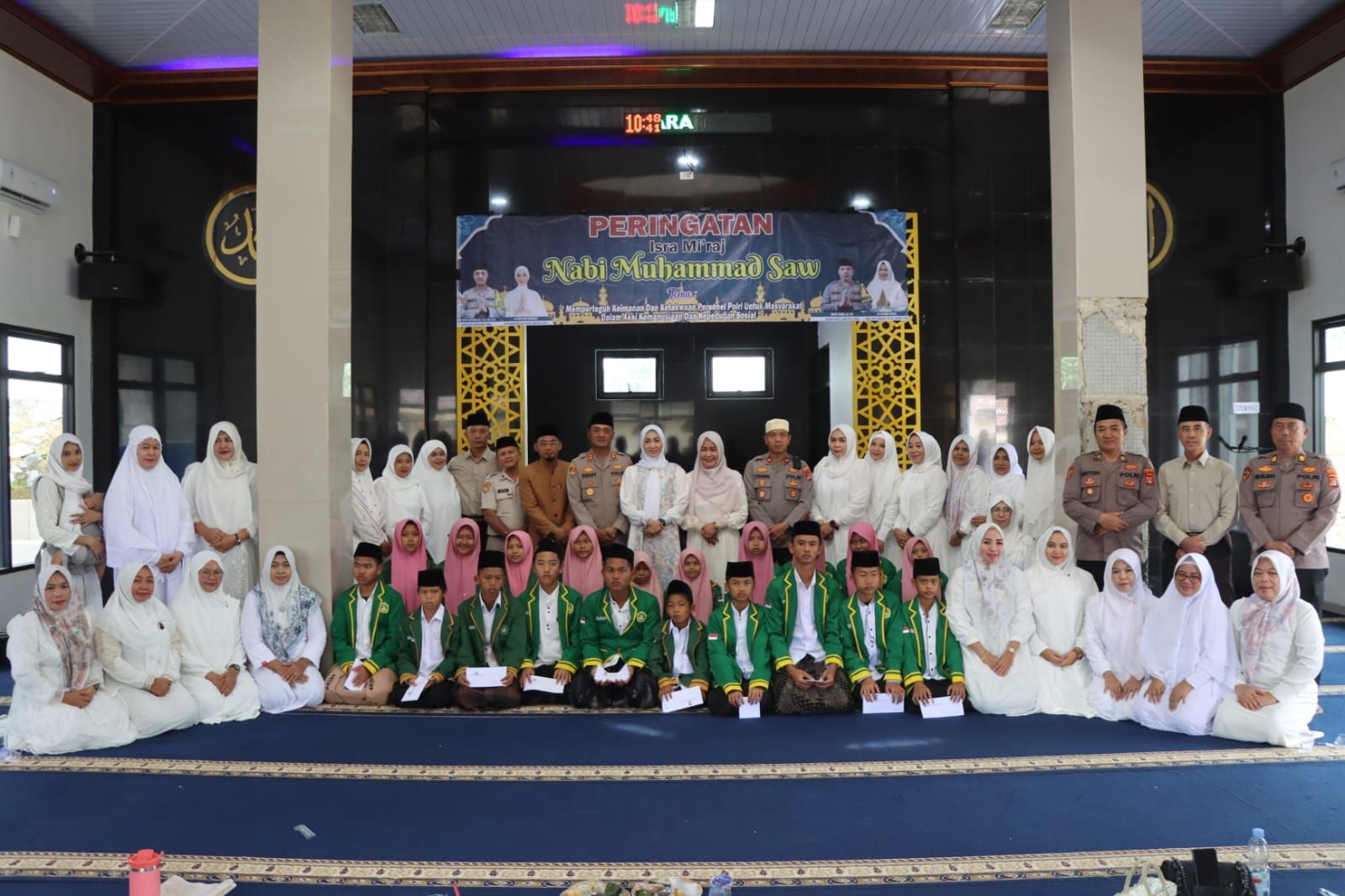 Polres Lampung Utara Peringati Isra Mi’raj Nabi Muhammad SAW Tahun 2026