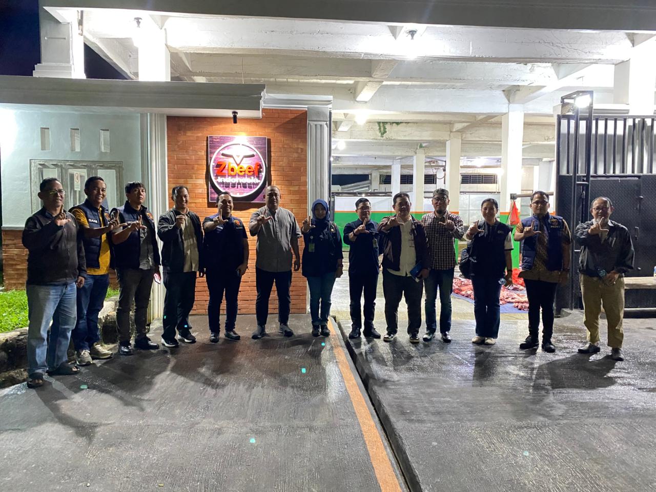 Polda Lampung Pimpin Sidak Saber Pangan di Bandar Lampung, Pastikan Keamanan dan Kepatuhan RPH