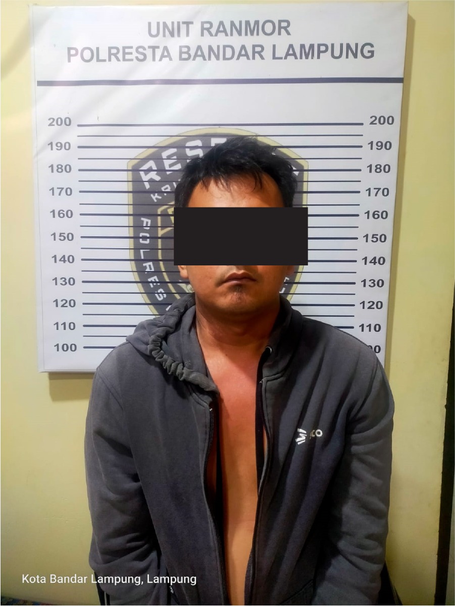 Pelaku Curanmor Asal Lampung Timur Ditangkap, Satu Rekan Diburu Polisi