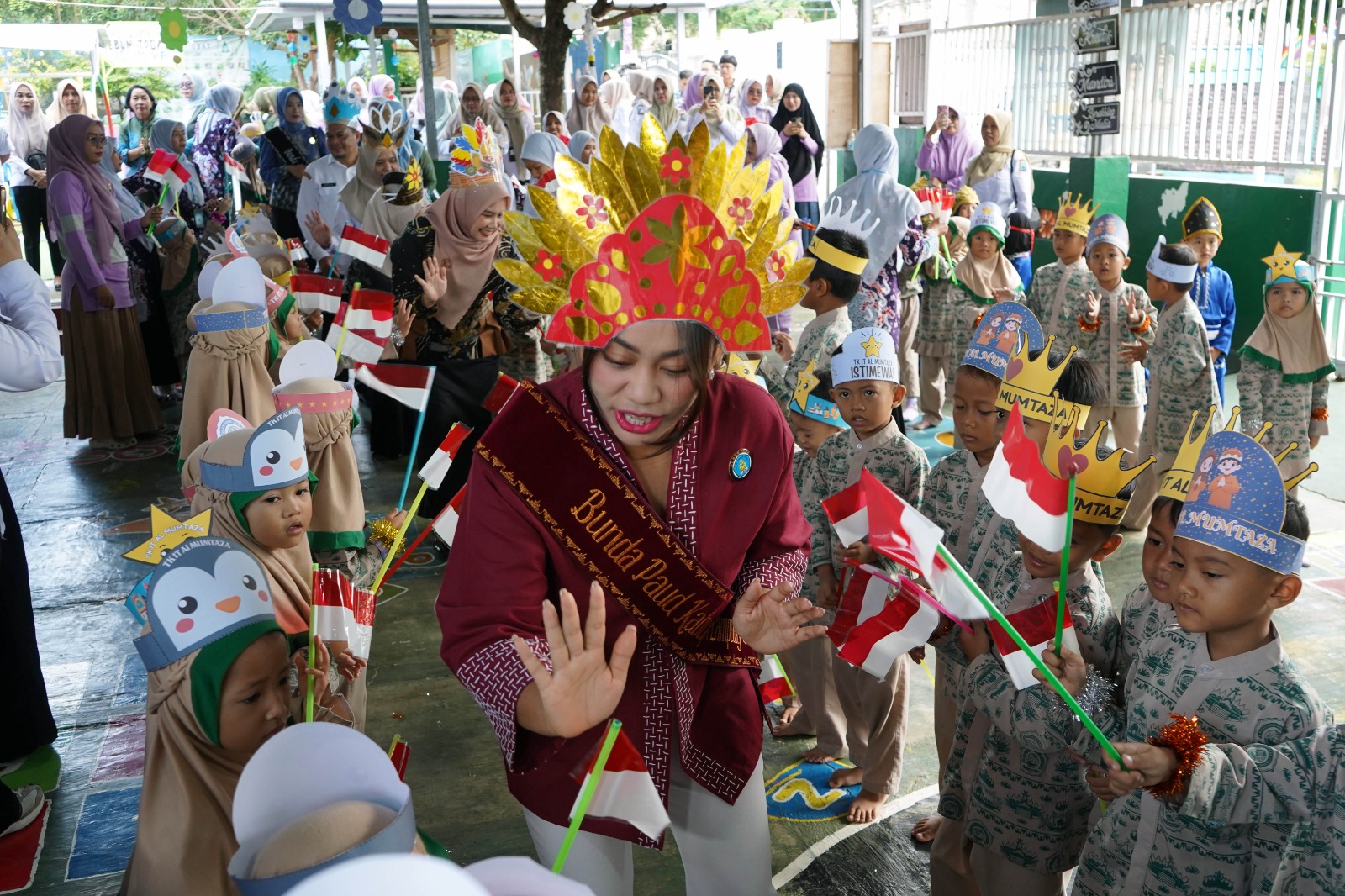 TK di Lampung Selatan Didorong “Naik Kelas”, Zita Anjani Tunjuk Al-Mumtaza sebagai Role Model