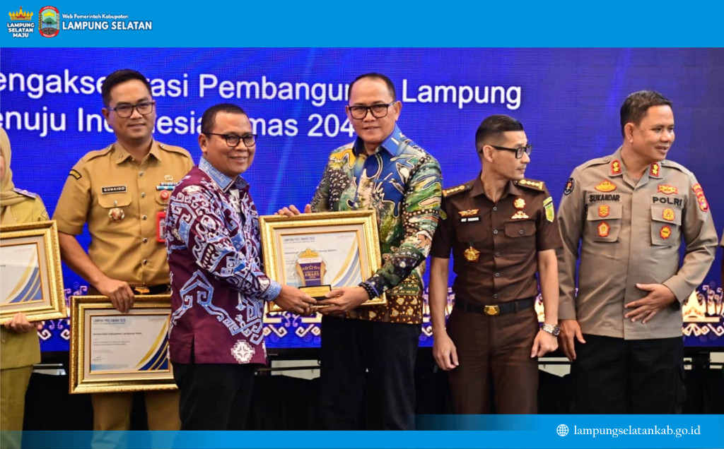 Lampung Selatan Raih Lampung Post Award 2026, Bukti Keseriusan Kembangkan Kawasan Ekonomi Strategis