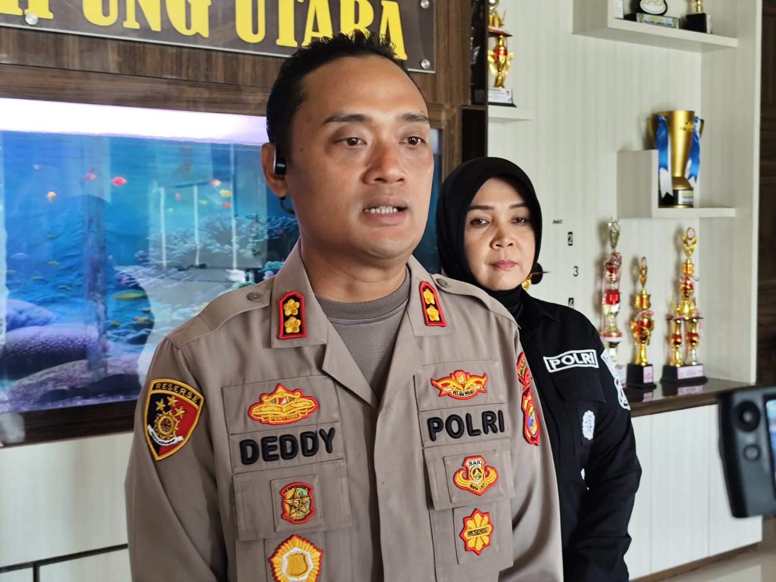 Kapolres Lampung Utara Tegaskan Batas Waktu Orgen Tunggal Hingga Pukul 17.00 WIB