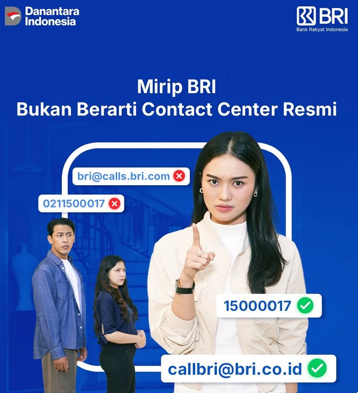 Waspada Penipuan Digital, BRI Region 5 Bandar Lampung Imbau Masyarakat Tidak Percaya Nomor dan Email Palsu